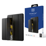 Husa de protectie tableta 3mk Soft Tablet Case compatibil cu iPad 10 (2022) 10.9 / 11 (2025), Negru