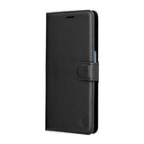 Husa de protectie Techsuit Leather Folio compatibil cu Samsung Galaxy A17 5G / A17 4G / M17 / F17, Negru