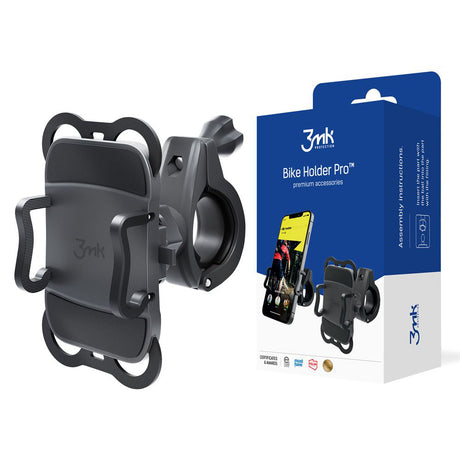 Suport 3mk Bike Pro, Universal, Fully Adjustable, Stable, Negru