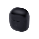 Casti 3mk Wireless FlowBuds, Bluetooth V5.3, Hi-Fi Sound Quality, Passive Noise Cancellation, Touch Control, Negru