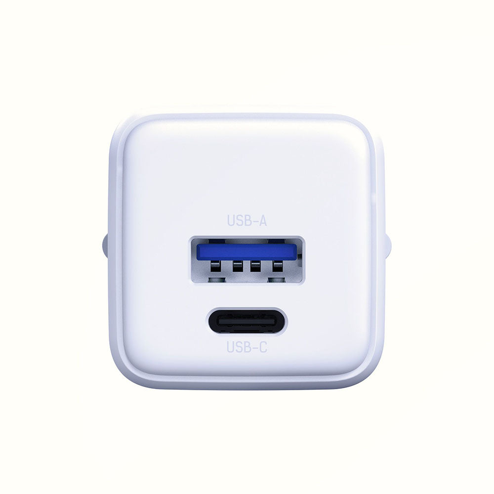Incarcator 3mk Hyper, USB-A, USB-C, GaN Technology, QC4 + PD, 20W, Alb