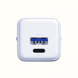 Incarcator 3mk Hyper, USB-A, USB-C, GaN Technology, QC4 + PD, 20W, Alb
