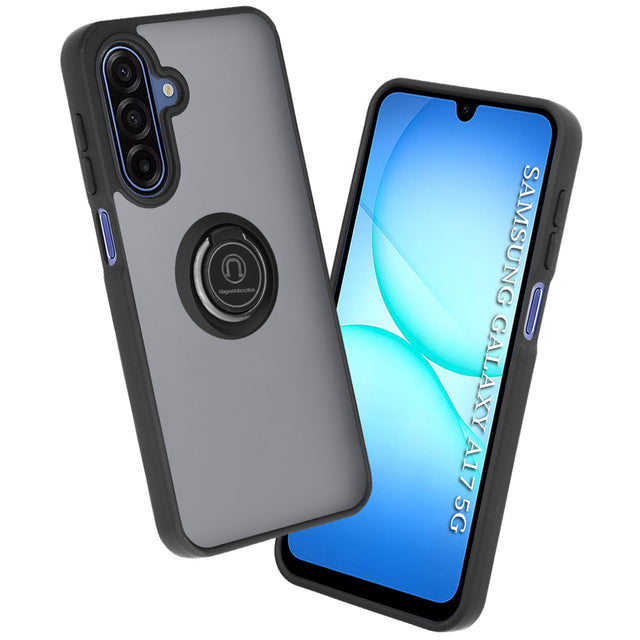 Husa de protectie Techsuit Glinth compatibil cu Samsung Galaxy A17 5G / A17 4G / M17 / F17, Negru