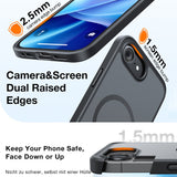 Husa de protectie Torras Guardian Magnetic Series compatibil cu iPhone 17 Air, Transparent