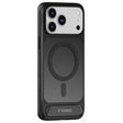 Husa de protectie Torras Pstand compatibil cu iPhone 17 Pro Max, Negru