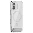 Husa de protectie Torras Pstand compatibil cu iPhone 17, Transparent