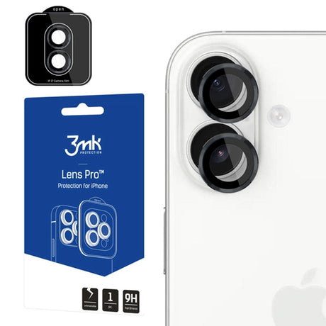 Folie de protectie 3mk Lens Protection compatibil cu Samsung Galaxy A36 5G, Negru