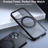 Husa de protectie Torras Ostand Pro MagSafe Series compatibil cu iPhone 17, Negru