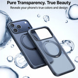 Husa de protectie Torras Ostand Pro MagSafe Series compatibil cu iPhone 17, Negru