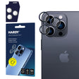Folie de protectie 3mk Hardy Lens Protection Pro compatibil cu iPhone 16 Pro Max / iPhone 16 Pro, Negru