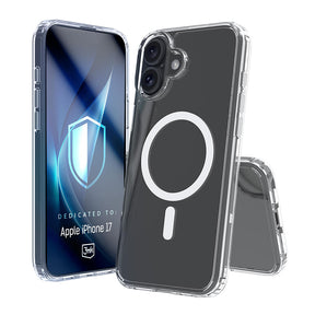 Husa de protectie 3mk Armor MagCase compatibil cu iPhone 17, Transparent