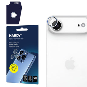 Folie de protectie 3mk Hardy Lens Protection Pro compatibil cu iPhone 17 Air, Argintiu