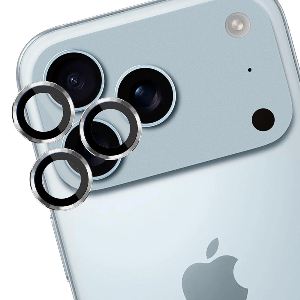 Folie de protectie 3mk Lens Protection Pro compatibil cu iPhone 17 Pro / iPhone 17 Pro Max, Argintiu