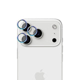 Folie de protectie 3mk Hardy Lens Protection Pro compatibil cu iPhone 17 Pro / iPhone 17 Pro Max, Curcubeu