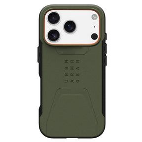 Husa de protectie UAG Civilian MagSafe compatibil cu iPhone 17 Pro, Oliv Drab