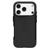 Husa de protectie UAG Civilian MagSafe compatibil cu iPhone 17 Pro Max, Negru