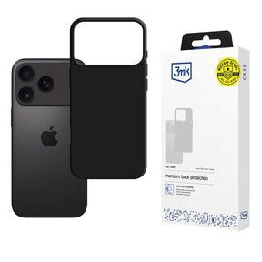 Husa de protectie 3mk Matt compatibil cu iPhone 17 Pro Max, Negru