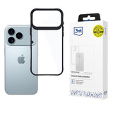 Husa de protectie 3mk Satin Armor + compatibil cu iPhone 17 Pro Max, Negru