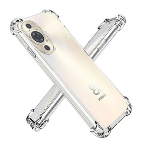 Husa de protectie Techsuit Shockproof Clear Silicone compatibil cu Huawei nova 11 / nova 12s, Transparent