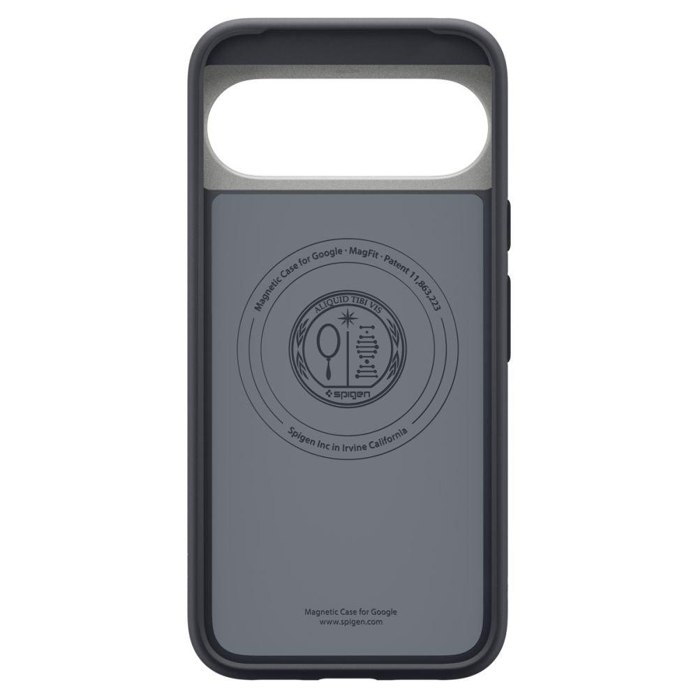 Husa de protectie Spigen Caseology Nano Pop MagSafe (ACS09713) compatibil cu Google Pixel 10 / 10 Pro, Negru Sesame