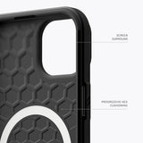 Husa de protectie UAG Civilian MagSafe compatibil cu iPhone 17 Pro Max, Negru