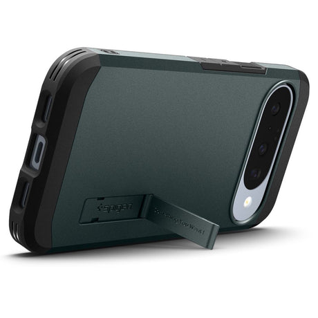 Spigen Tough Armor MagSafe zöld tok Google Pixel 10 / Pixel 10 Pro készülékhez