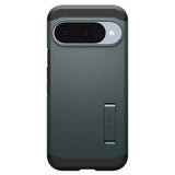 Husa de protectie Spigen Tough Armor MagSafe (ACS09707) compatibil cu Google Pixel 10 / 10 Pro, Abyss Green