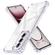 Husa de protectie Techsuit Shockproof Clear Silicone compatibil cu Oppo Reno12 Pro, Transparent