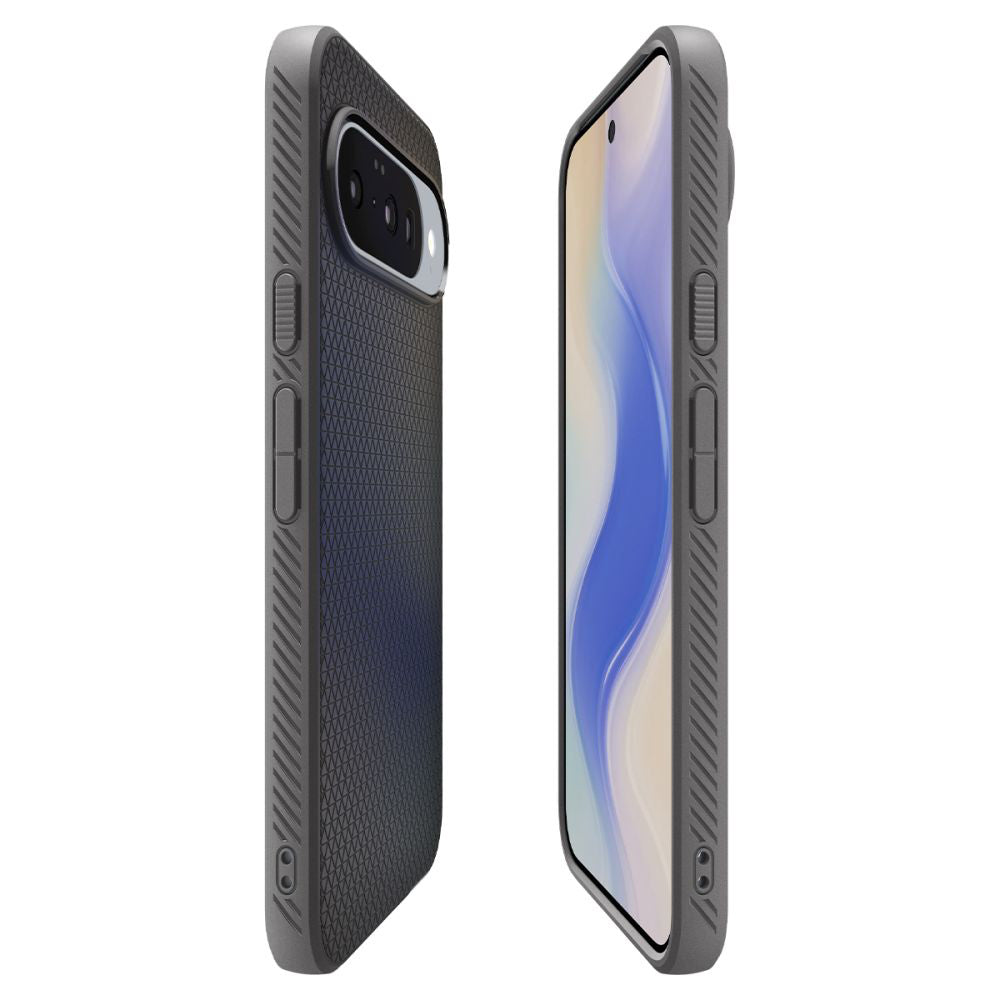 Husa de protectie Spigen Liquid Air compatibil cu Google Pixel 10 / 10 Pro, Gri