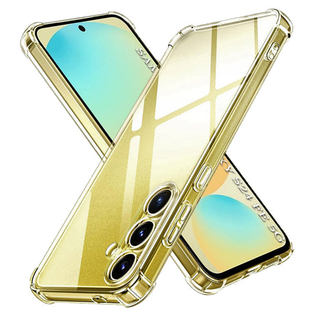 Husa de protectie Techsuit Shockproof Clear Silicone compatibil cu Samsung Galaxy S24 FE, Transparent