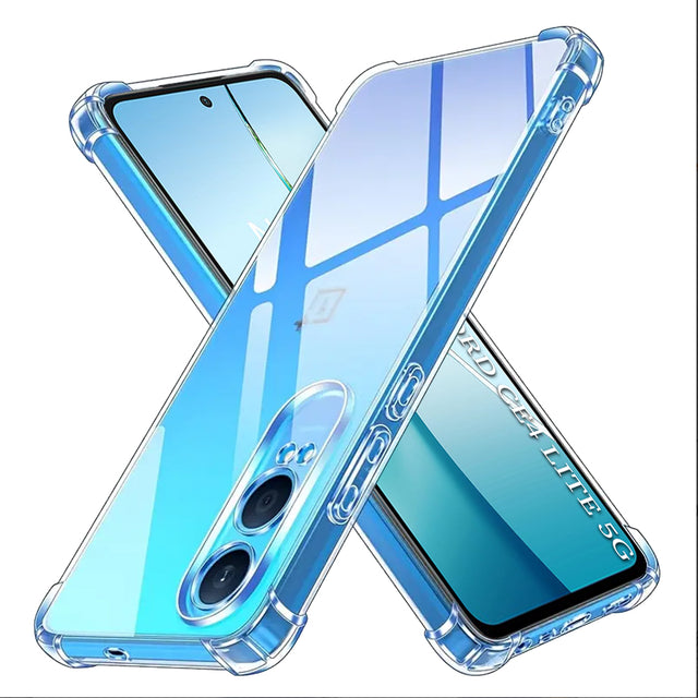 Husa de protectie Techsuit Shockproof Clear Silicone compatibil cu OnePlus Nord CE4 Lite, Transparent