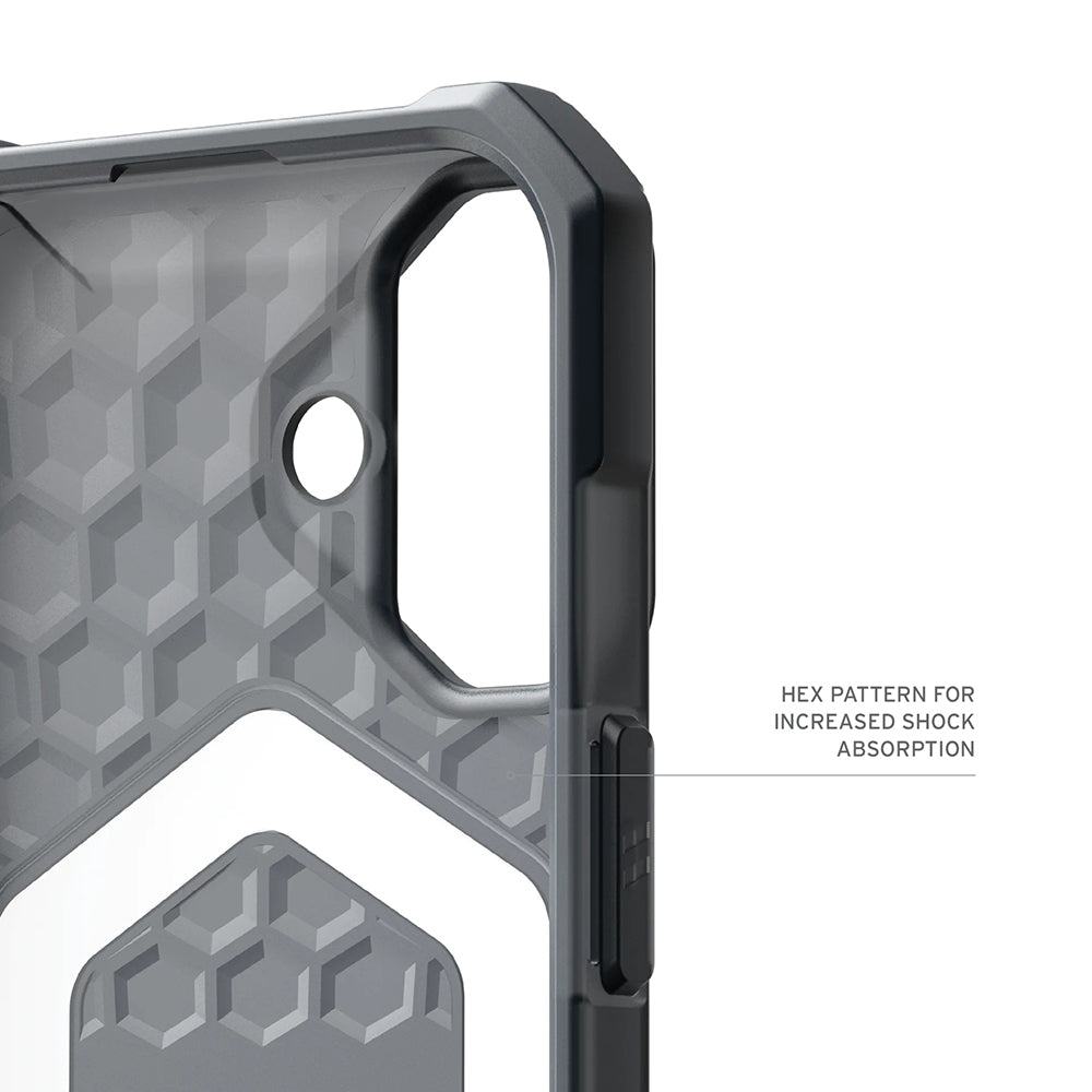 Husa de protectie UAG Essential Armor MagSafe compatibil cu iPhone 17 Pro Max, Ash