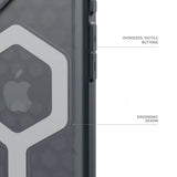 Husa de protectie UAG Essential Armor MagSafe compatibil cu iPhone 17 Pro Max, Ash