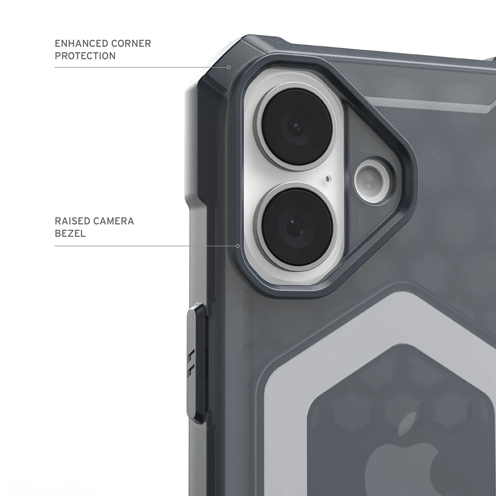 Husa de protectie UAG Essential Armor MagSafe compatibil cu iPhone 17 Pro, Ash