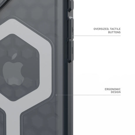 Husa de protectie UAG Essential Armor MagSafe compatibil cu iPhone 17 Pro, Ash