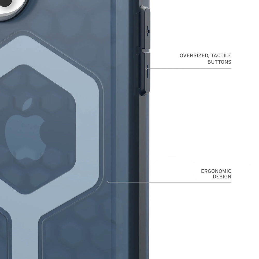Husa de protectie UAG Essential Armor MagSafe compatibil cu iPhone 17 Pro Max, Cloud Blue