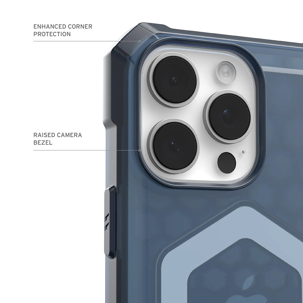 Husa de protectie UAG Essential Armor MagSafe compatibil cu iPhone 17 Pro Max, Cloud Blue