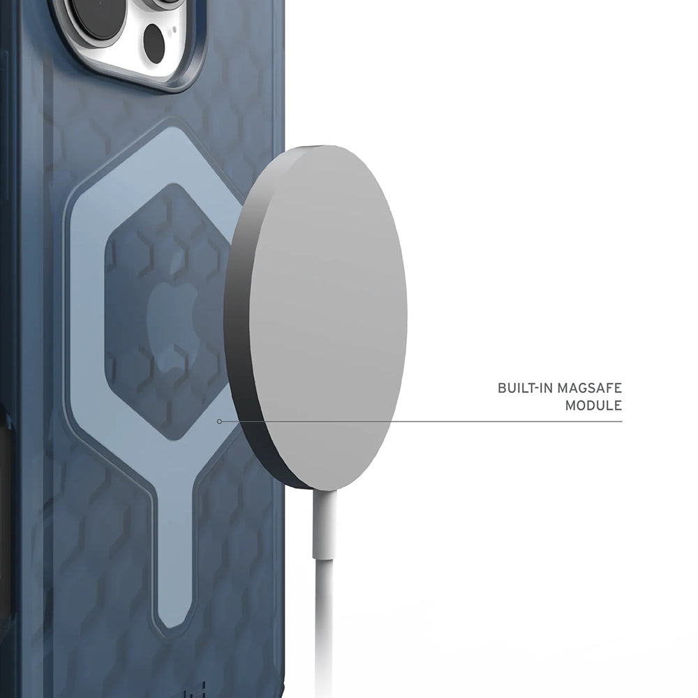Husa de protectie UAG Essential Armor MagSafe compatibil cu iPhone 17 Pro Max, Cloud Blue
