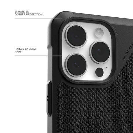 Husa de protectie UAG Metropolis LT Magsafe compatibil cu iPhone 17 Pro, Kevlar Black