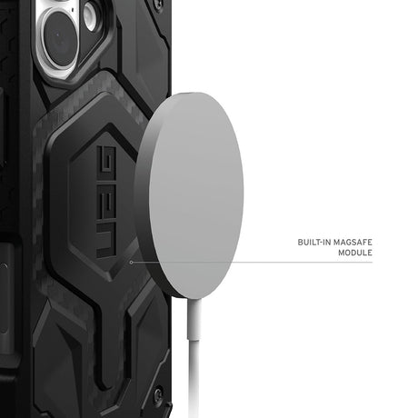 Husa de protectie UAG Monarch Pro compatibil cu iPhone 17 Pro, Carbon Fiber