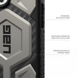 Husa de protectie UAG Monarch Pro compatibil cu iPhone 17 Pro, Kevlar Black