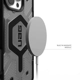 Husa de protectie UAG Pathfinder Clear MagSafe compatibil cu iPhone 17 Pro, Ash / Negru