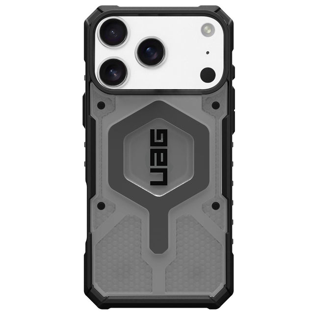 Husa de protectie UAG Pathfinder Clear MagSafe compatibil cu iPhone 17 Pro, Ash / Negru