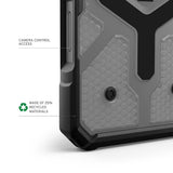 Husa de protectie UAG Pathfinder Clear MagSafe compatibil cu iPhone 17 Pro, Ash / Negru