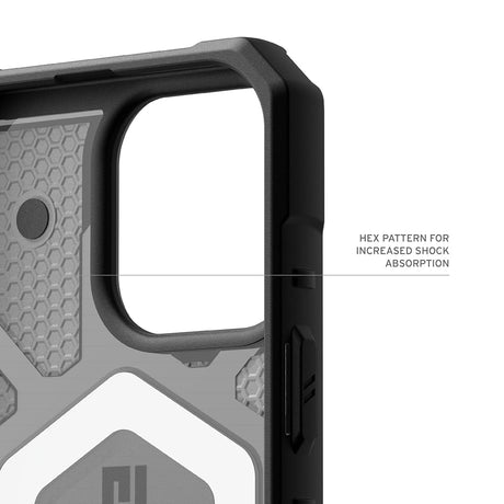 Husa de protectie UAG Pathfinder Clear MagSafe compatibil cu iPhone 17 Pro, Ash / Negru