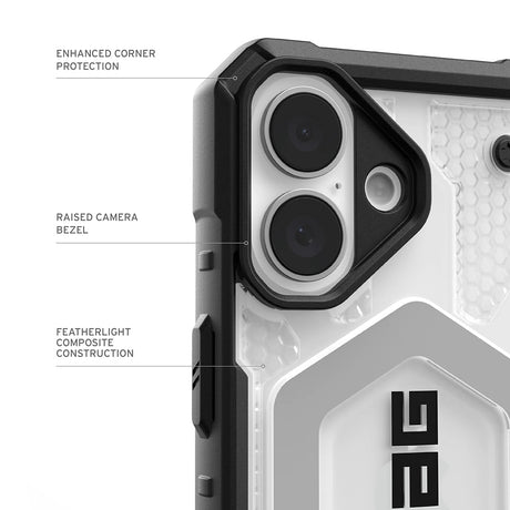 UAG Pathfinder védőtok iPhone 17 készülékhez, átlátszó