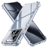 Husa de protectie Techsuit Shockproof Clear Silicone compatibil cu Xiaomi 14T Pro, Transparent