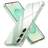 Husa de protectie Techsuit Shockproof Clear Silicone compatibil cu Samsung Galaxy S25 Plus, Transparent