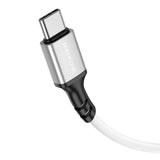 Cablu Borofone (BX83), USB to Type-C, Silicone, Universal, 3A, 1m, Negru