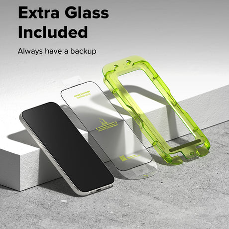 Folie de protectie Ringke Easy Slide Tempered Glass (set de 2) compatibil cu iPhone 17 Air, Transparent